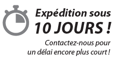 Expédié en 10 jours